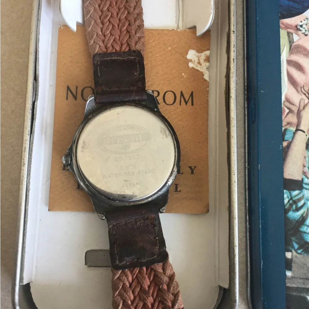 1993 FOSSIL WESTERN WATCH ET-7812
